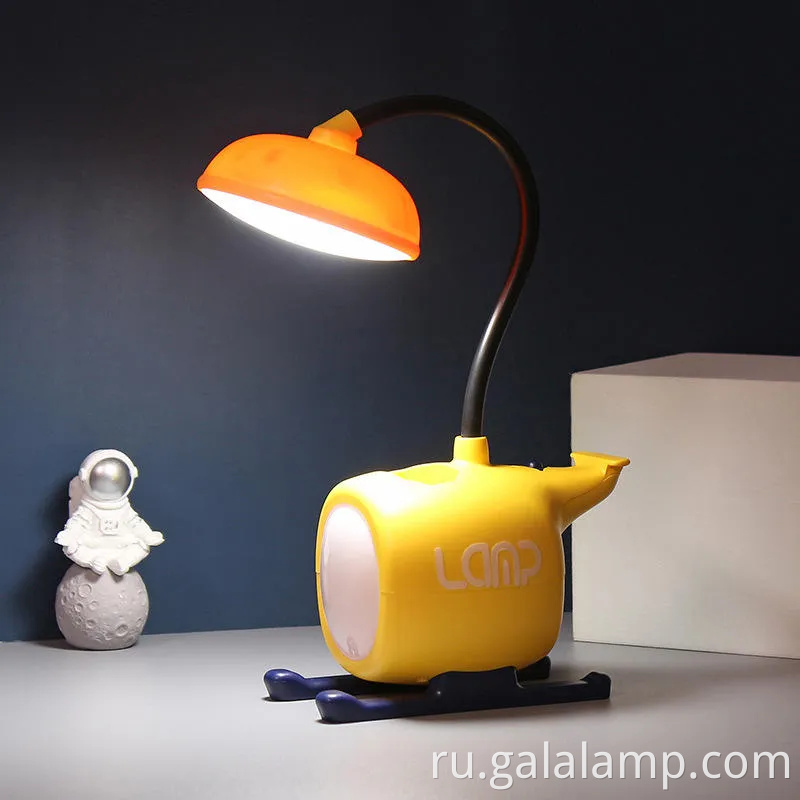 Учебная лампа USB Перезаряжаемая настольная лампа для защиты глаз учащиеся